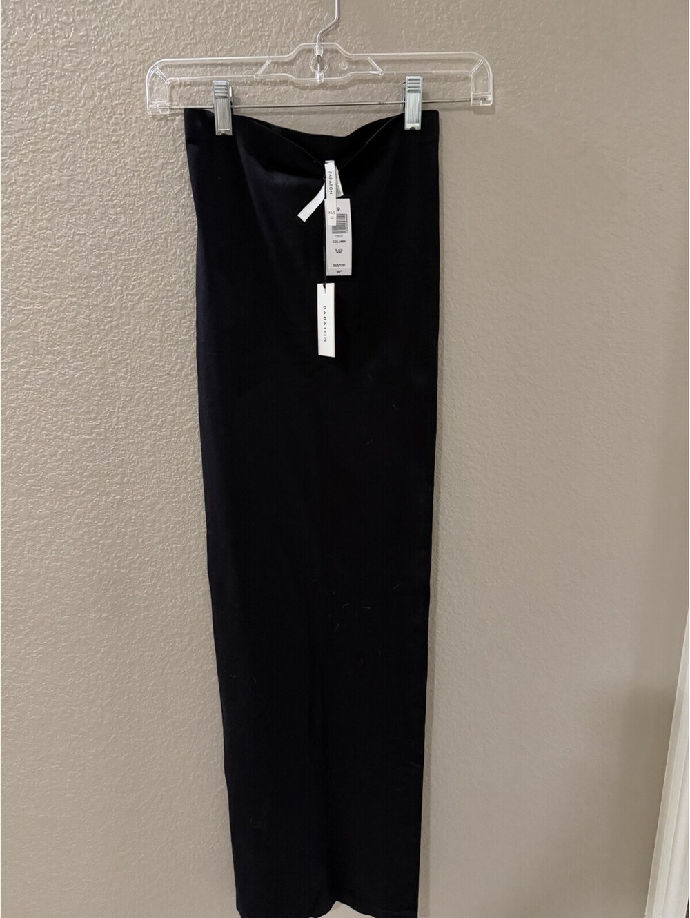 Babaton Aritzia Black Nylon Skirt